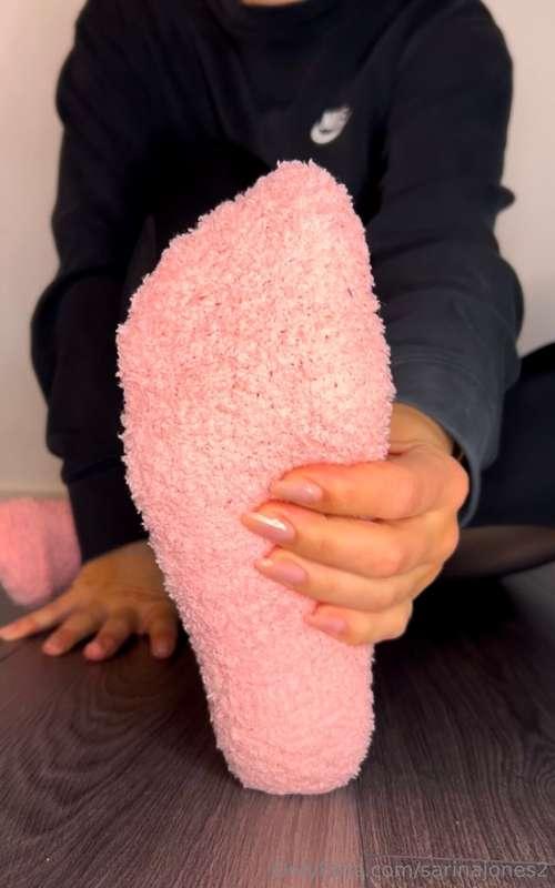 The fuzzy socks season is almost over.