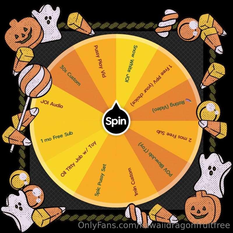 Spin The Wheel Halloween EditionHalloween is upon us, so let..