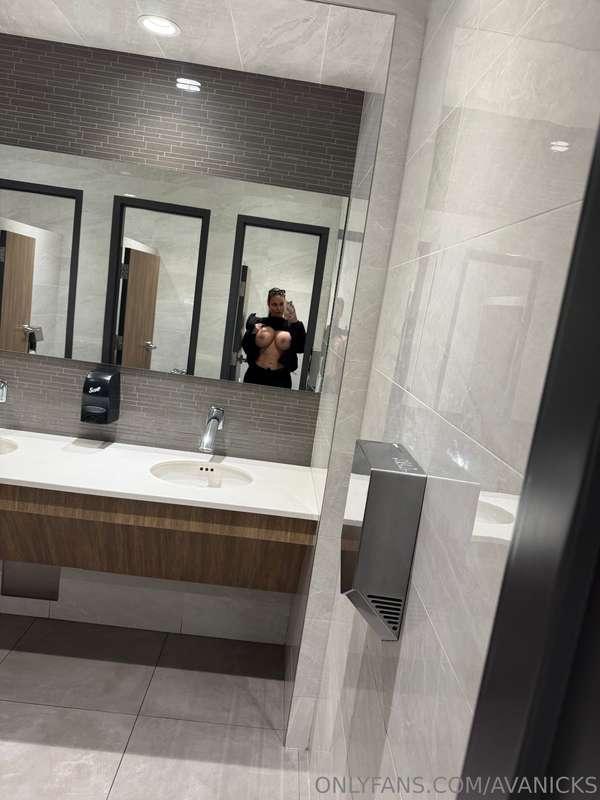 Join me in the stall.. I promise to show you a good time not..
