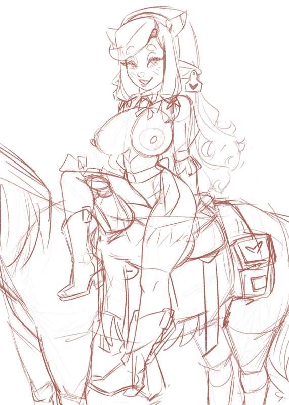 Cowgirl Latte WIP