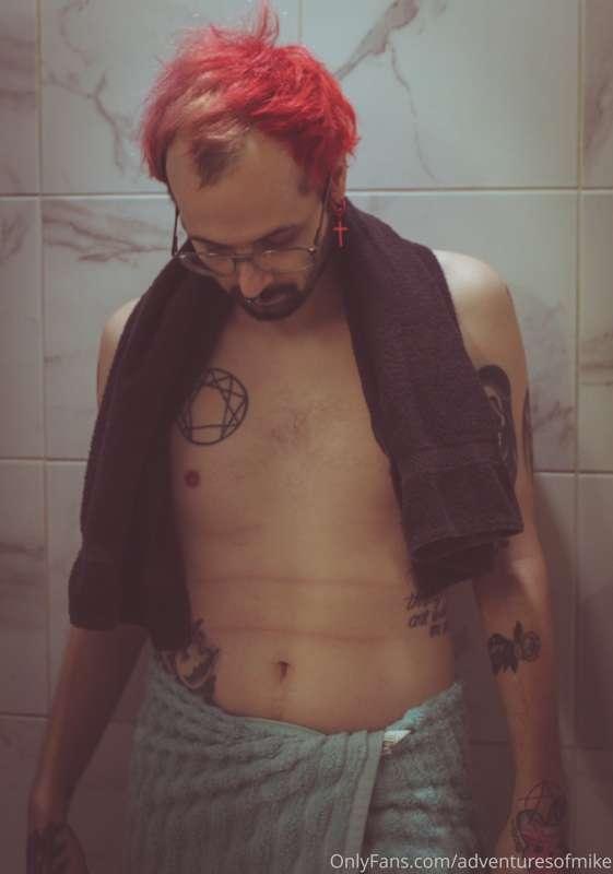 Nothing like hot shower