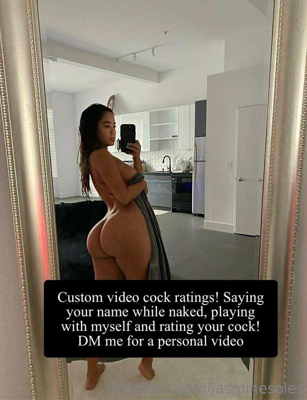 I love making private custom videos! DM me to get a custom v..