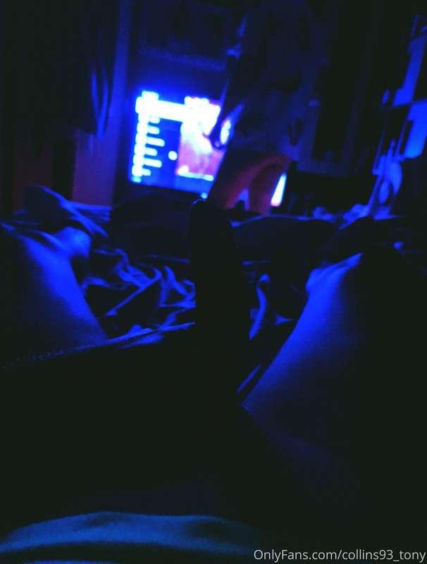 Tonight i was watching some movie with a friend ... nice .....