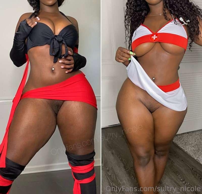 Sexy ninja or nurse?? 🎃😋