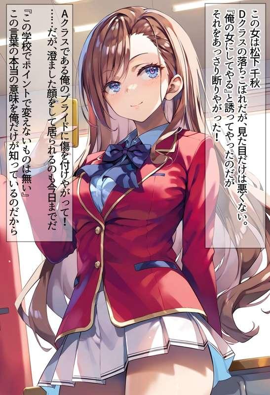 【本編のみ】自分を優秀だと評価している松下千秋が見下していた男に弄ばれる話　33枚(zip, pdf有り)