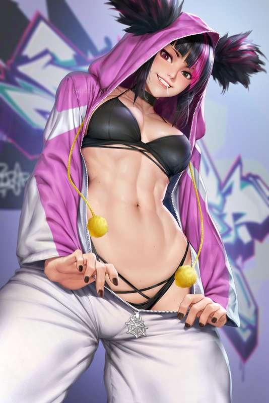 Juri in Pajamas costume 