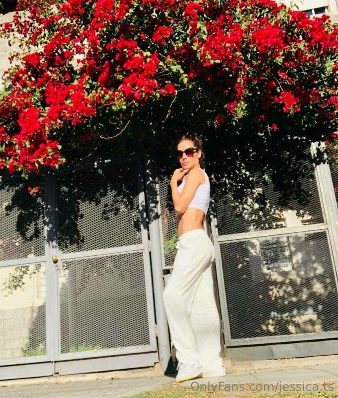 I am head over heels for flowers, and here's a whole bush of..