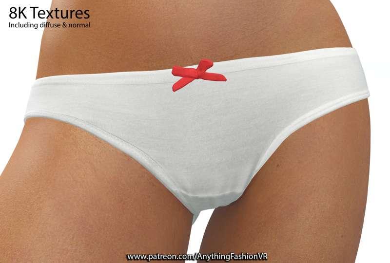 ( 8k Textures ) Panties 002 with undress.