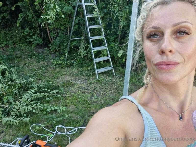Garden work...