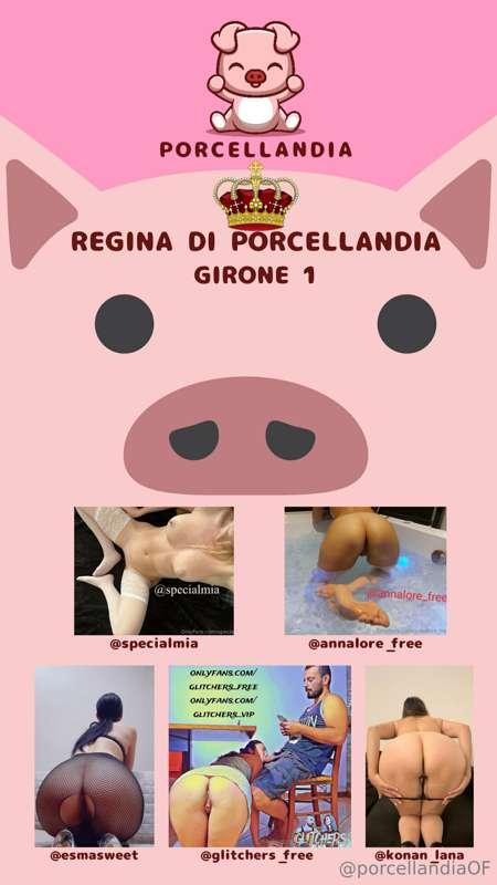 REGINA DI PORCELLANDIA - OTTOBRE
GIRONE 1 (scorri per le fot..