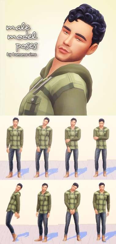 Male Model Poses