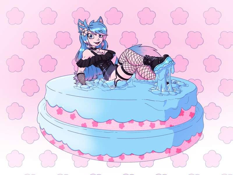 Silvervale Birthday Cake