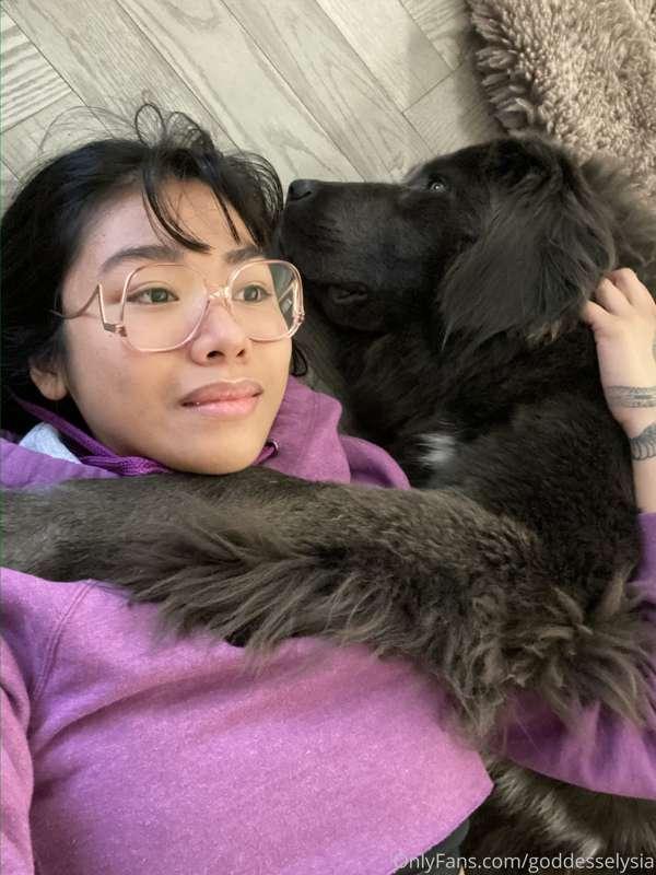 Going online soon, had to get my snuggles in