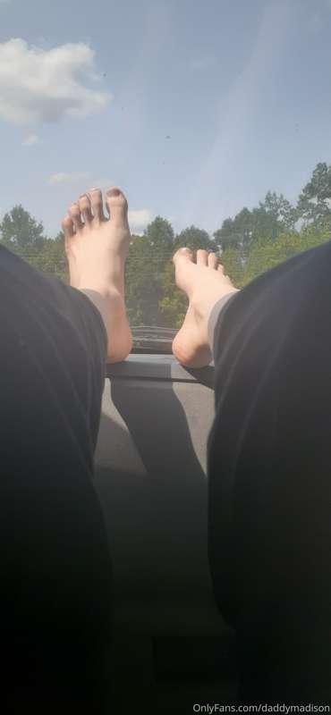 Calling all feetsluts... How do you like my toes in the sunl..