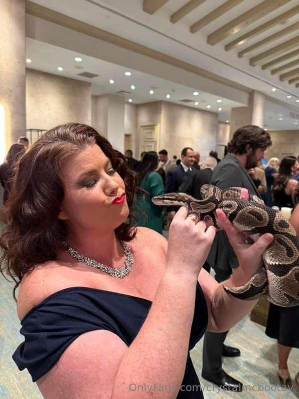 I’m a snake charmer 