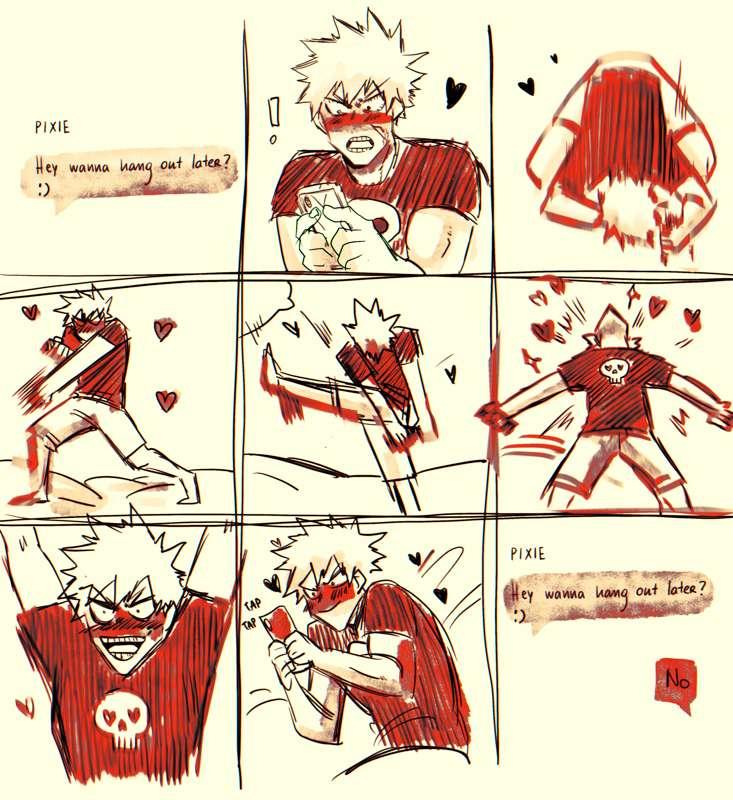 bakugou's happy dance :3