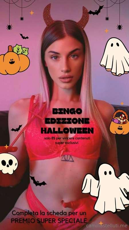 🎃 ***BINGO DI HALLOWEEN*** 🎃

Sei pronto a farti spaventare ..