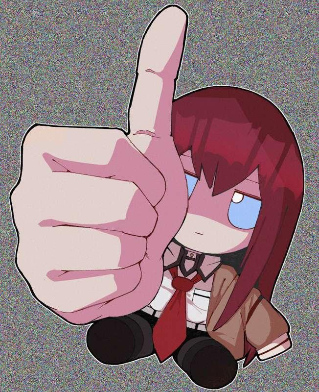 THUMBS UP FUMO OF APPROVAL 