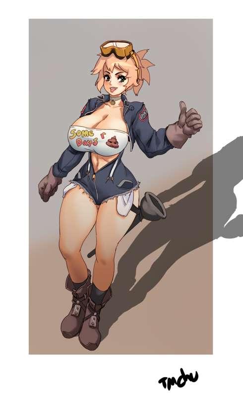Maria warm up art