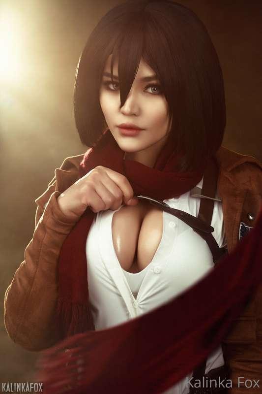 A little preview of my Mikasa cosplay, this month on patreon..