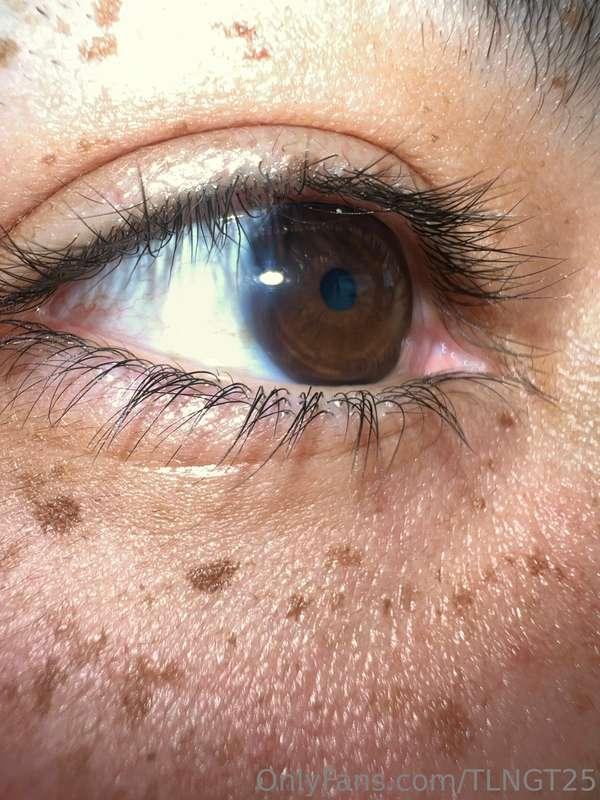 Kinda jealous of hubby’s eyelashes