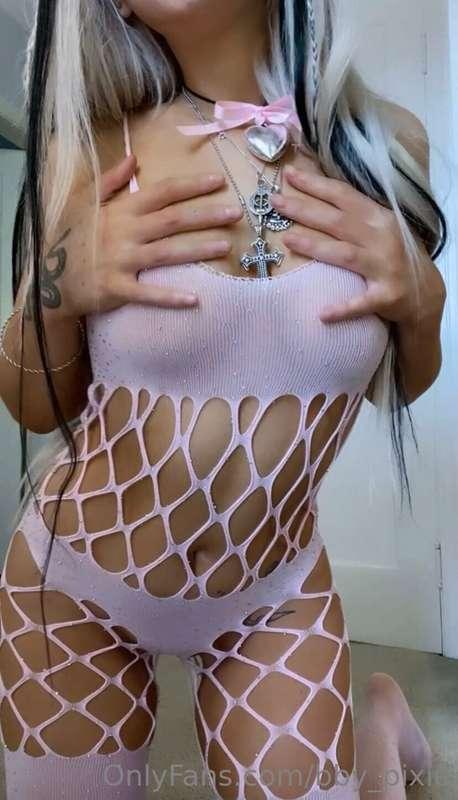 i moved my hands for u in your dms 🍒 😈 see through mesh ling..