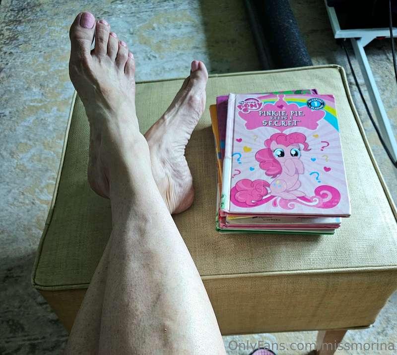 Time to put my feet up!