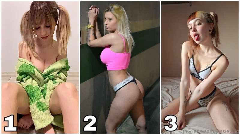 Blonde or brunette ? 💯 you can choose 🔞 Click on FREE TRIAL ..