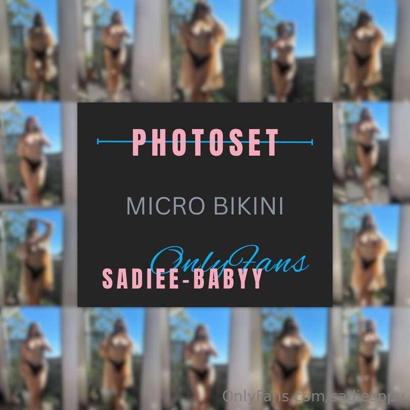 ’Micro Bikini’ PHOTOSET [17 images + 2 videos] - $13Enjoy 17..