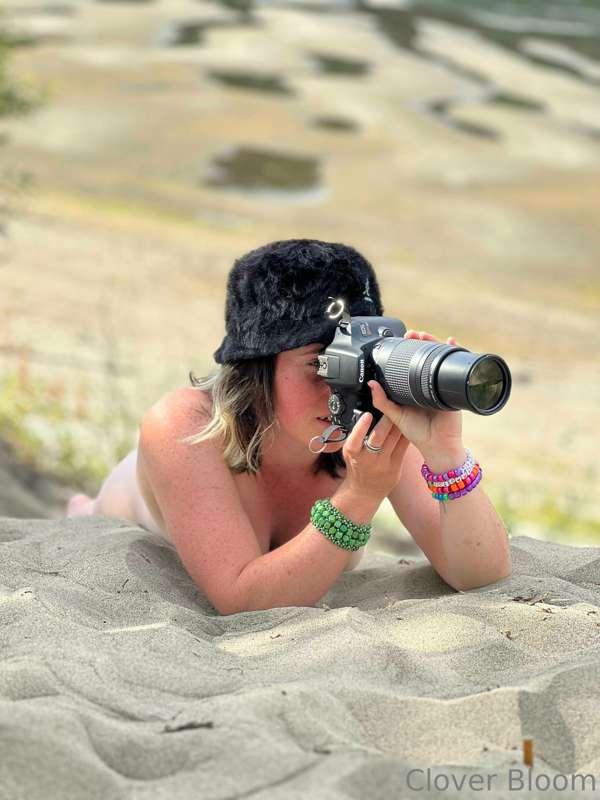 It's fun switching between photographer and model