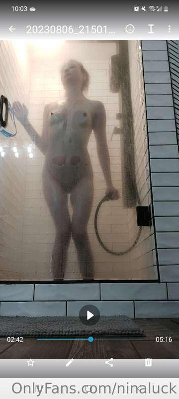 Join me for a sexy, sudsey soapy shower time! ❤️ Just think ..