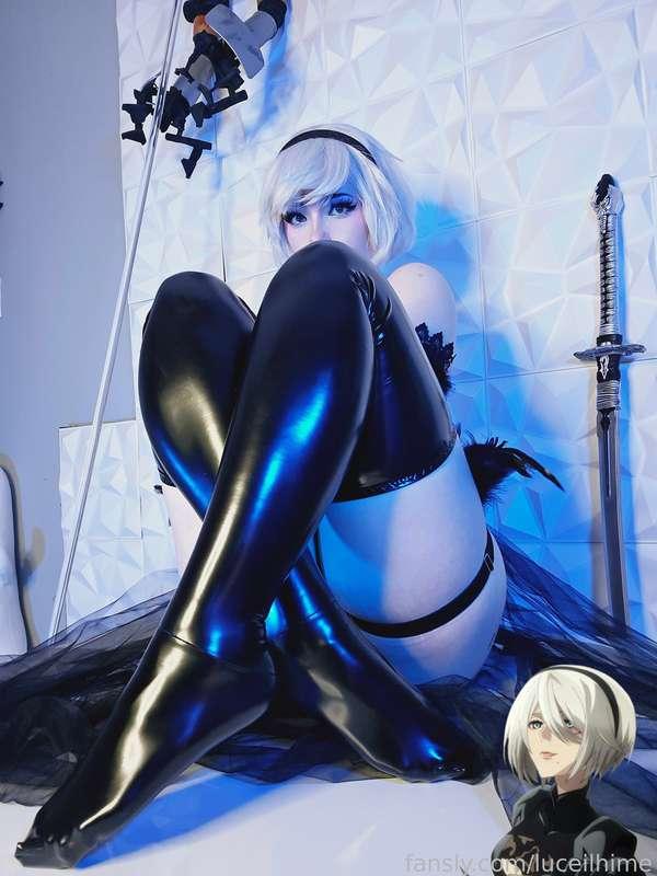 Lil 2b tease 

#fyp #alt #cosplay #anime #2bnier #nier2b #latex 