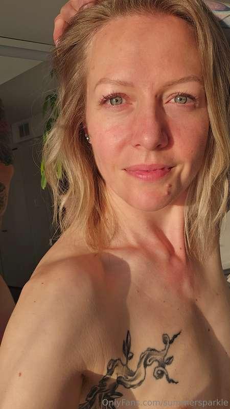 Enjoying some sun beams