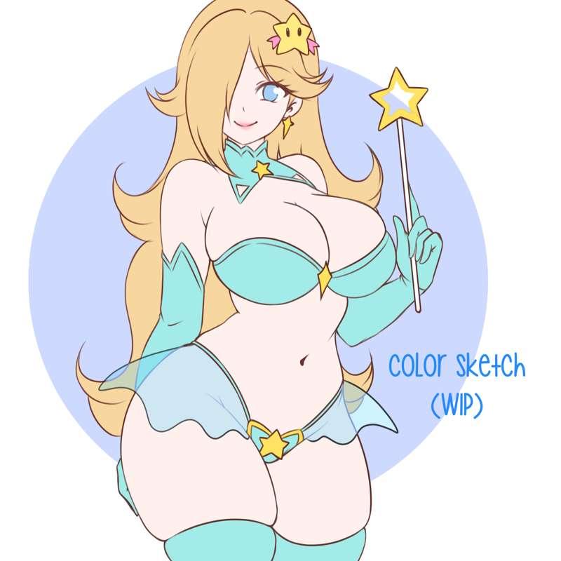 Rosalina～Color Skecth (WIP)