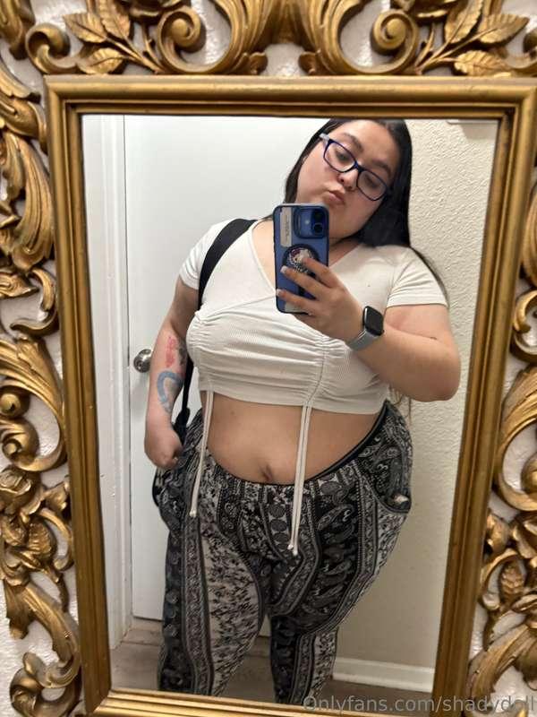 I love being a fat pussy slut for you baby 🙈