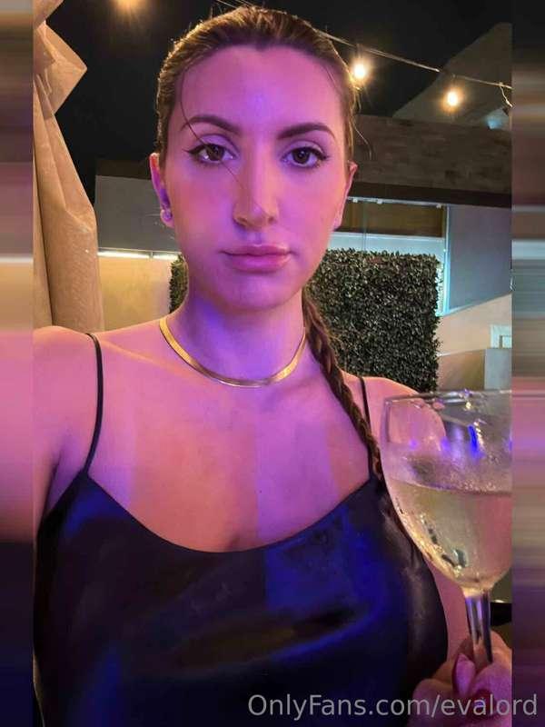 POV: we went out to a classy dinner together, and I just  le..