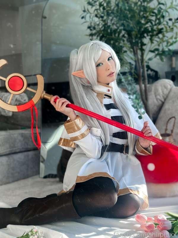 comment yes if i should post some frieren lewds 🤍🌿
.
#frieren #frierencosplay #elfgirl #elf #cosplay