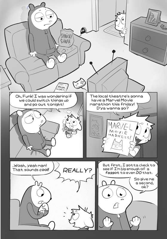 buddy and funk go to the movies, page 1