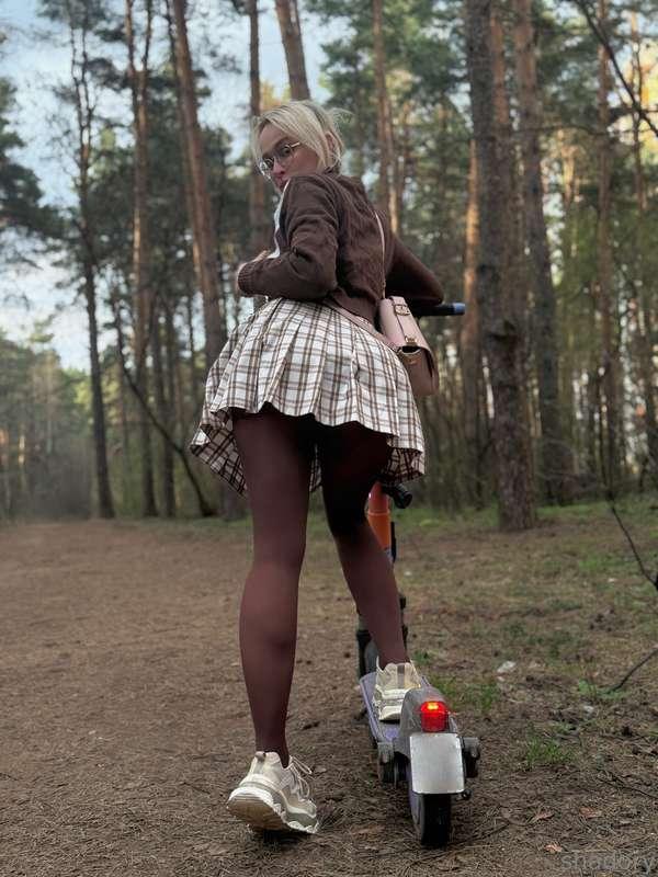 Did you know that I love riding electric scooters? I'm prett..