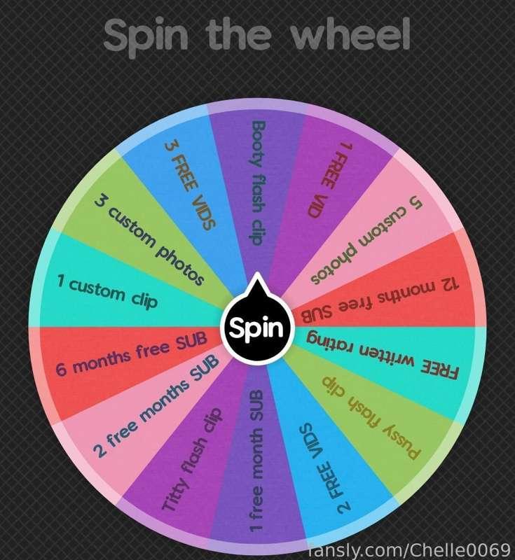 🏆 𝕎ℍ𝔼𝔼𝕃 𝕊ℙ𝕀ℕ 𝔽ℝ𝕀𝔻𝔸𝕐🏆

For the next 24 𝓗𝓞𝓤𝓡𝓢 𝓞𝓝𝓛𝓨 my wheel spins will be on 𝓢𝓐𝓛𝓔! 😱👀

1 spin - $̶7̶  $𝟓
3 spins - $̶1̶8̶  $𝟏𝟐
5 spins - $̶2̶5̶  $𝟏𝟓

I WILL BE DELETING THIS POST IN 24𝘏𝘙𝘚 𝘚𝘖 𝘎𝘌𝘛 𝘛𝘏𝘌 𝘋𝘌𝘈𝘓 𝘞𝘏𝘐𝘓𝘌 𝘠𝘖𝘜 𝘊𝘈𝘕! These are AMAZING discounts to what was already a GREAT deal because EVERY prize is a winner!  🌟 Just tip me for the amount of wheel spins you want on this post or send me a tip in a dm with 'wheel spins' and I will send you the results via screen record in a vid clip!  𝓖𝓞𝓞𝓓 𝓛𝓤𝓒𝓚!🍀
