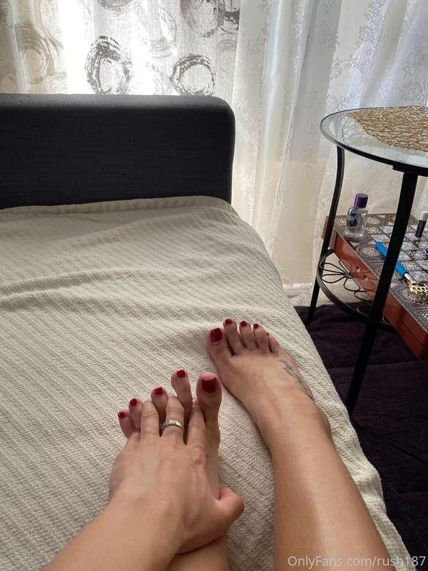 I think a foot massage is great foreplay!