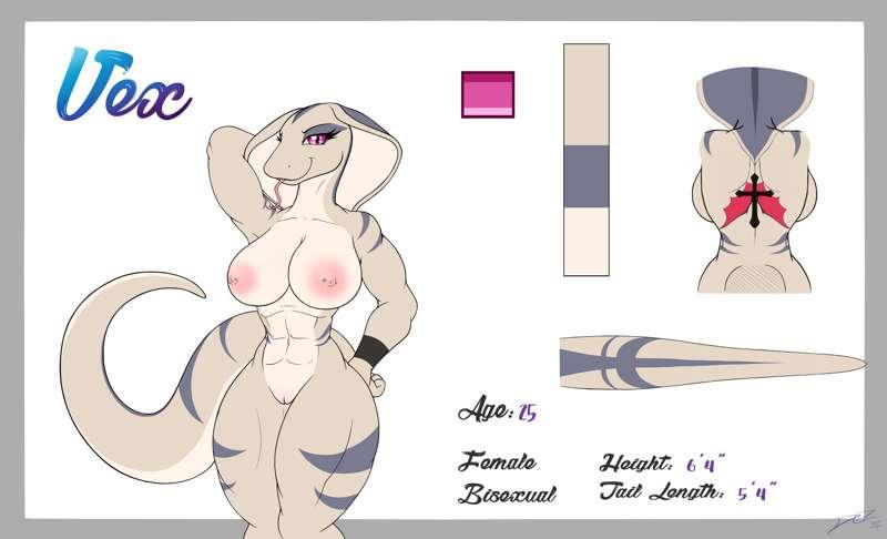 [Commission] Vex Nude Ver.