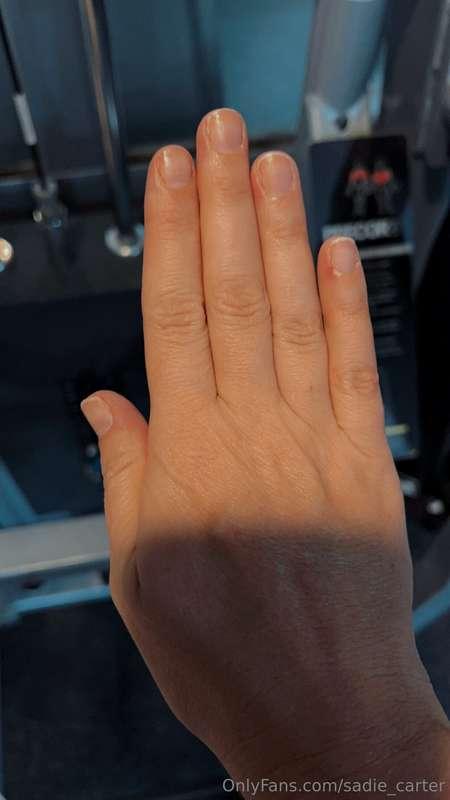 This chic needs her nails done! What color should I get? If ..