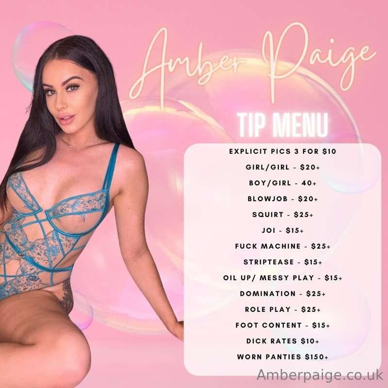 🚨 MENU'S 🚨

Here are the menu's with all the content i have ..