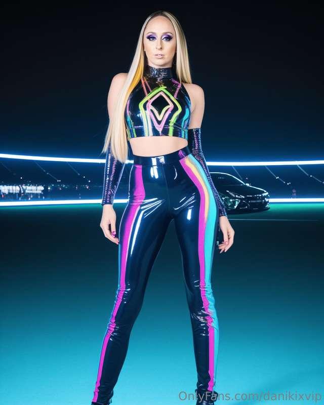 AI Racer Dani 💜 pretty cool not gonna lie lol