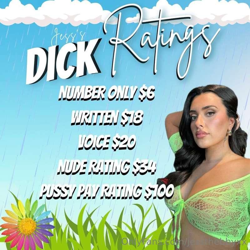 Think you’ve got a pretty dick? Tip below ⬇️ I’ll be the jud..