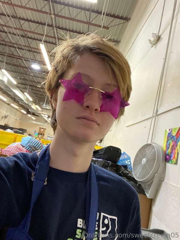 Found some fun glasses at work today!