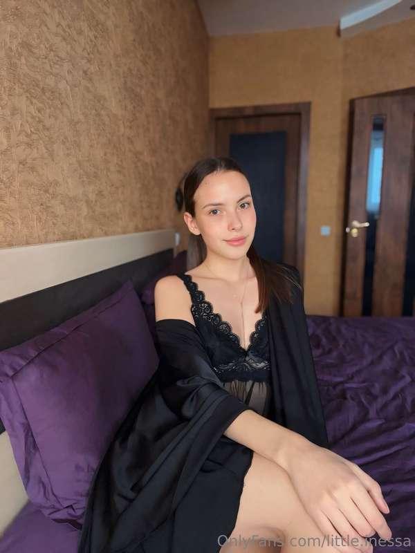 Uh, you want to join me?😋💜 I'm so sad here alone in this big..