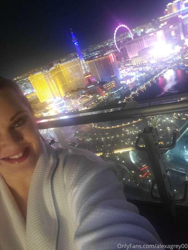 My view of the Las Vegas strip last night! Its so quiet here..