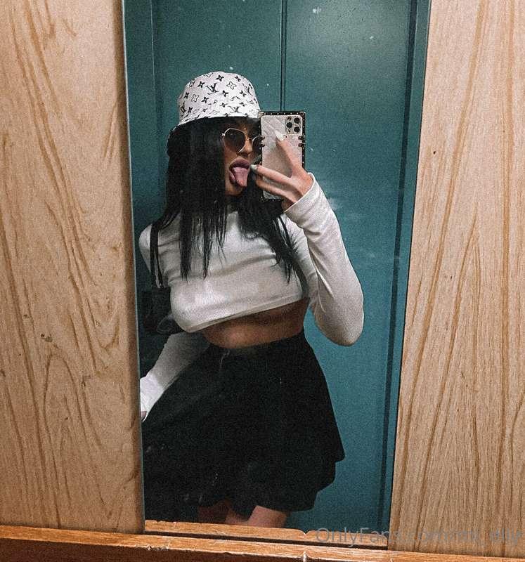 Do you think I'm wearing any panties underneath?